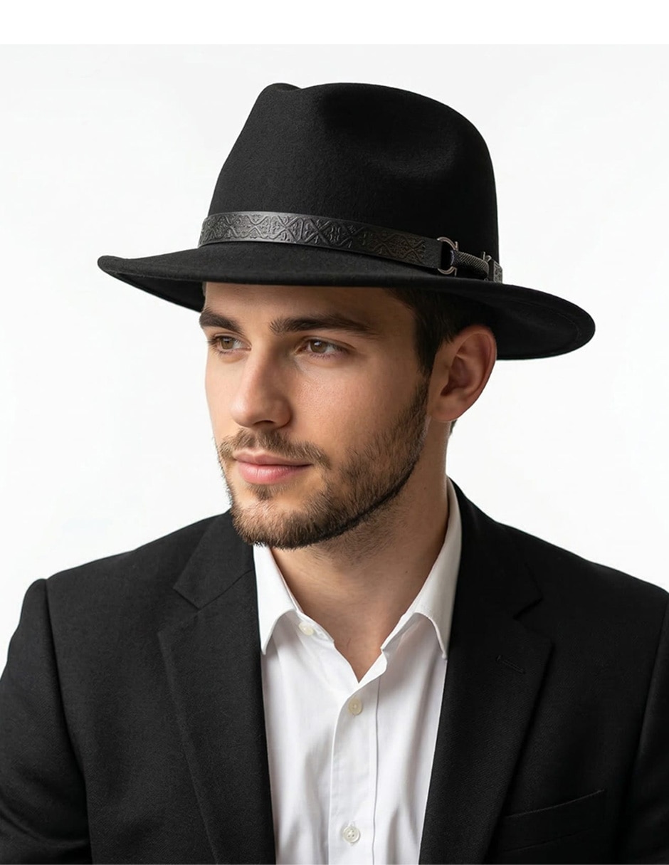 Sombrero casual estampado urbano